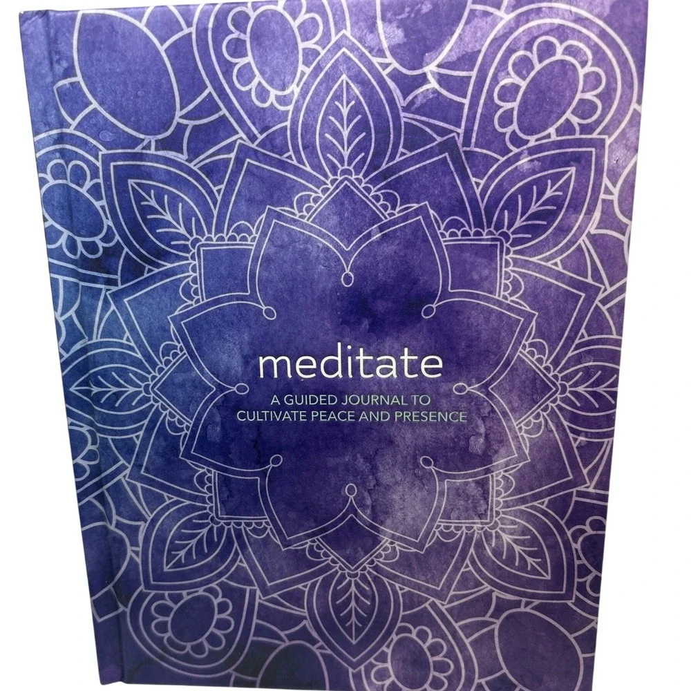 Crestline Meditate A Guided Journal to Cultivate Peace and Presence Hardcover